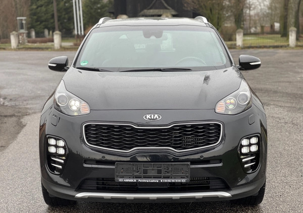 Kia Sportage cena 76999 przebieg: 140000, rok produkcji 2017 z Łochów małe 497